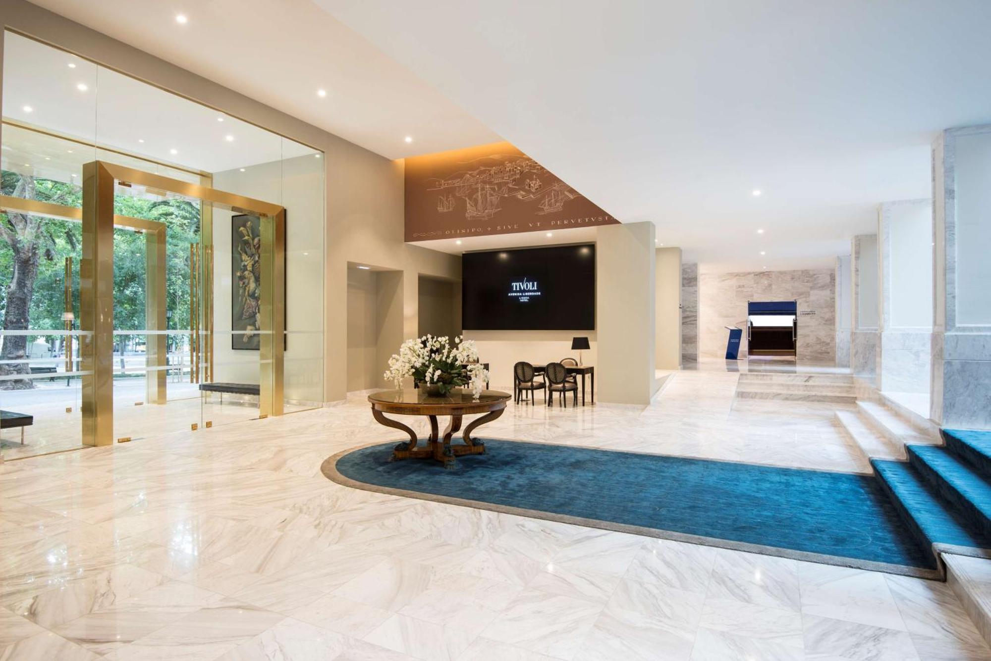 Tivoli Avenida Liberdade Lisboa - A Leading Hotel Of The World Exteriér fotografie The lobby of the hotel