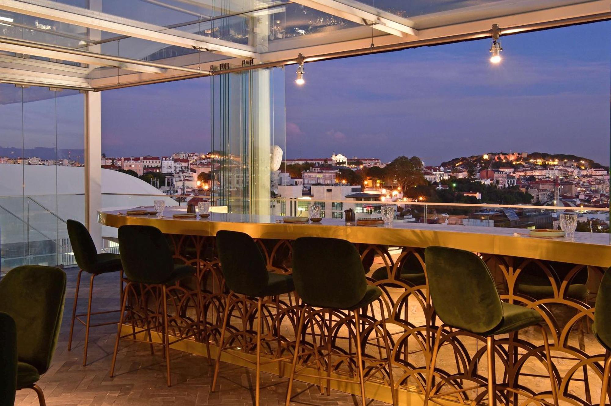 Tivoli Avenida Liberdade Lisboa - A Leading Hotel Of The World Exteriér fotografie Skyline Bar